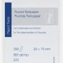 Fluoride test paper test strips 20 x 70 mm sufficient for 200 determinations