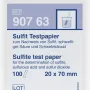 Sulfite test paper test strips 20 x 70 mm sufficient for 100 determinations