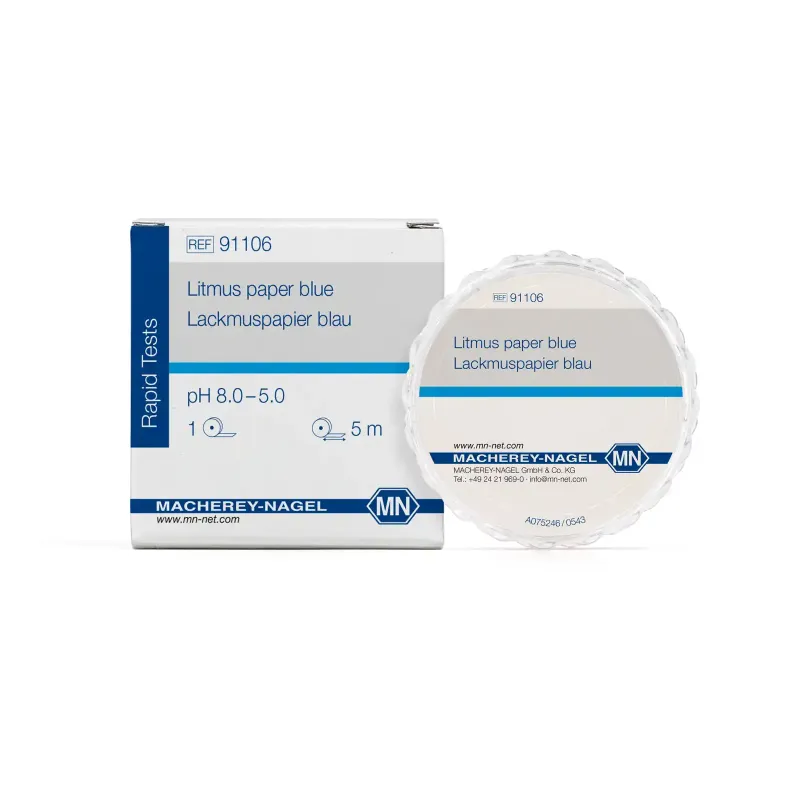 Litmus paper blue reel of 5 m length, width: 7 mm minimum order quantity: 5 pcs.