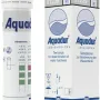 AQUADUR test sticks gradation: <3 >4 >8.4 >14 °d = <54 >72 >151 >252 ppm CaCO3 box of 100 sticks 6 x 95 mm