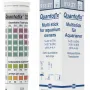 QUANTOFIX Multi-stick for aquarium owners test strips 6 x 95 mm measuring range: 0-6.3-12.5-18.8-25.0-31.3 °e (total hardness) 0-3.8-7.5-12.5-18.8-25.0 °e (carbonate hardness) pH 6.4-6.8-7.2-7.6-8.0-8.4 sufficient for 25 determinations