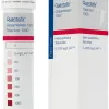 QUANTOFIX Total iron 1000 test strips 6 x 95 mm measuring range: 0-5-20-50-100-250- 500-1000 mg/L Fe2+/Fe3+ sufficient for 100 determinations