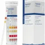 QUANTOFIX Nitrite/pH test strips 6 x 95 mm measuring range: 0-1-5-10-20-40-80 mg/L NO2- pH 6.0-6.4-6.7-7.0-7.3-7.6-7.9- 8.2-8.4-8.6-8.8-9.0-9.3-9.6 sufficient for 100 determinations