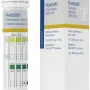 QUANTOFIX chlorine dioxide 3000 tested for DK-DOX products Test strip 5.5 x 95 mm measuring range: 0-10-25-50-100-250-500-1000-1500-2000-2500-3000 mg/L ClO2 sufficient for 100 determinations
