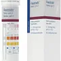 QUANTOFIX Nitrite/pH 2 test strips 5.5 x 95 mm measuring range: 0-1-5-10-20-40-80-100 mg/L NO2- pH <=8.0-8.2-8.4-8.6-8.8-9.0-9.2- 9.4-9.6-9.8- >=10.0 sufficient for 100 determinations