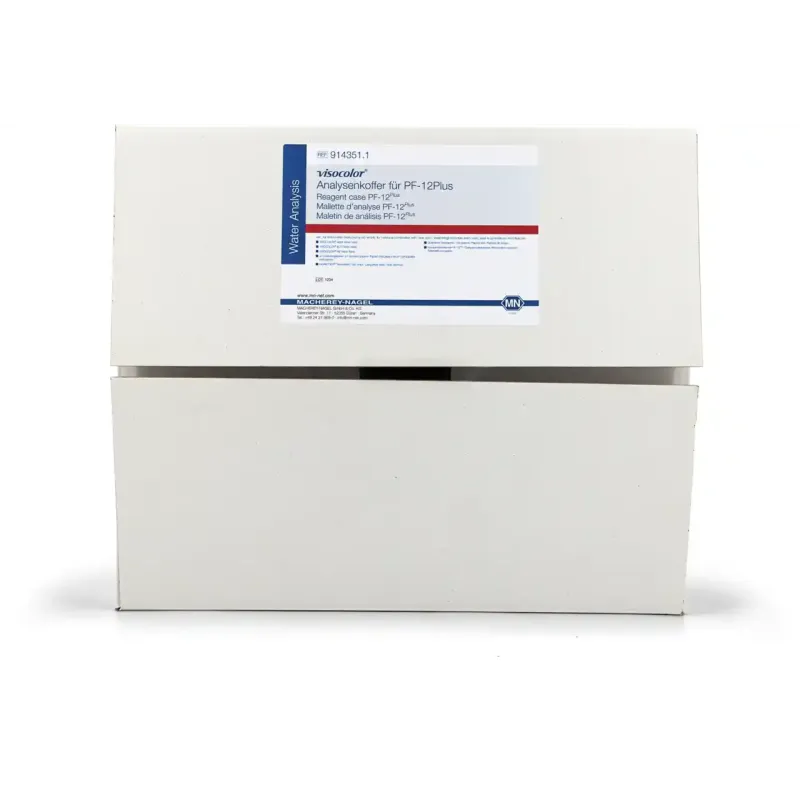 VISOCOLOR reagent case without photometer PF-12 Plus for individual combination of VISOCOLOR test kits, pH-Fix, QUANTOFIX, VISOCOLOR HE test kits, special and universal indicator paper, test papers, test papers