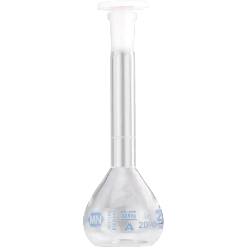 NANOCOLOR Volumetric flask, 50 mL, with PE stopper pack of 2