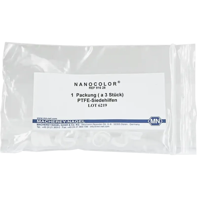 NANOCOLOR PTFE boiling chips pack of 3