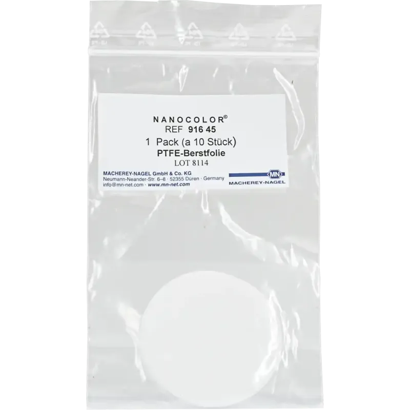 NANOCOLOR PTFE safety diaphragms pack of 10