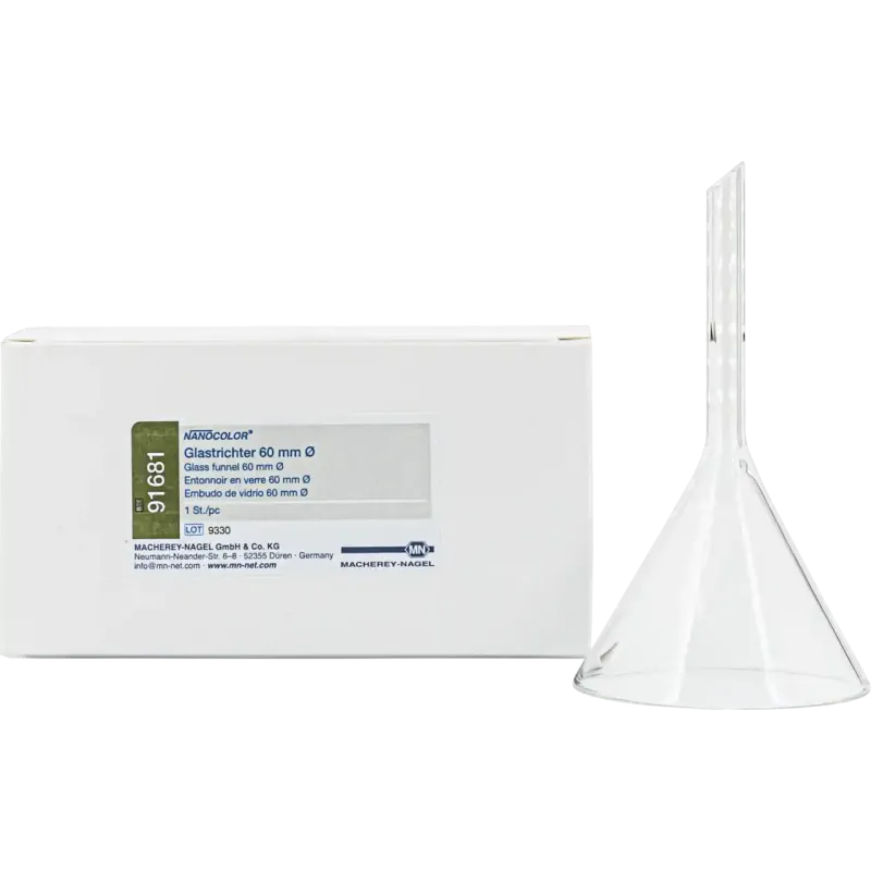 NANOCOLOR Glass funnel 60 mm diameter