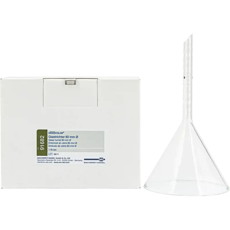 NANOCOLOR Glass funnel 80 mm diameter