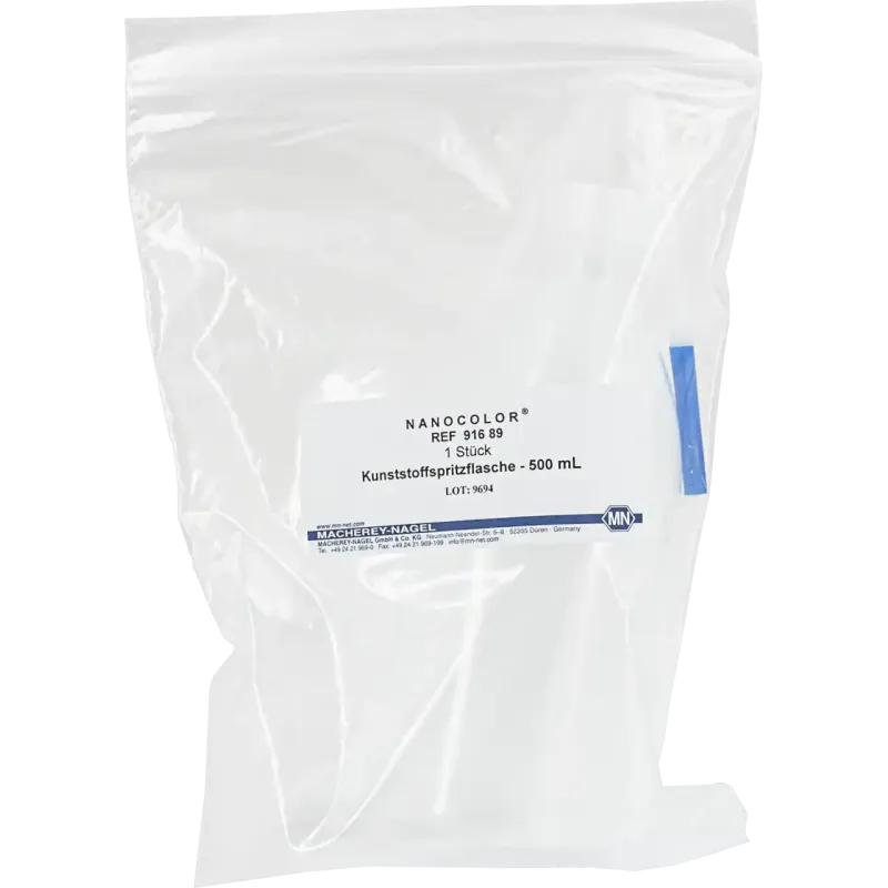 NANOCOLOR Plastic wash bottle 500 mL