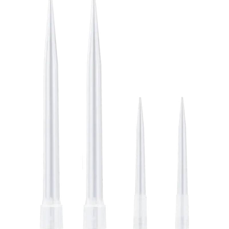 NANOCOLOR Plastic tips transparent for 5-200 µL piston pipettes pack of 100