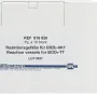 Reaction vessels for BOD5 cuvette test pack of 10