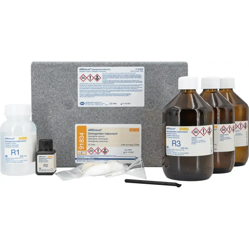 NANOCOLOR Detergents cationic Standard test