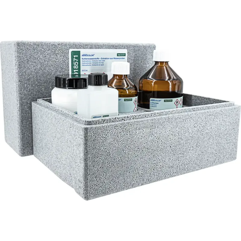 NANOCOLOR hydrocarbons Reagent set for extraction HC from water pack of 20 sample preparations consisting