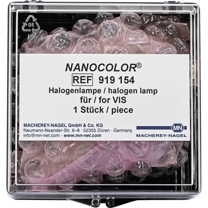 Halogen lamp for spectrophotometer NANOCOLOR VIS