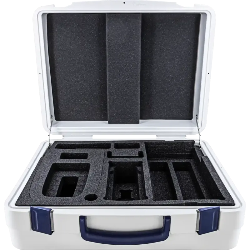 NANOCOLOR reagent case PF-3 COD empty case with foam inlay for individual combinatio with photometer PF-3 COD, 1 heating block NANOCOLOR VARIO C2 or NANOCOLOR VARIO Mini, 2 pipettes and 3 NANOCOLOR tube tests