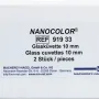 NANOCOLOR Glass cells optical path: 10 mm, pack of 2