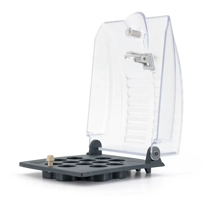 NANOCOLOR protective and safety cover with latch for heating blocks VARIO 4 and VARIO C2 - matt