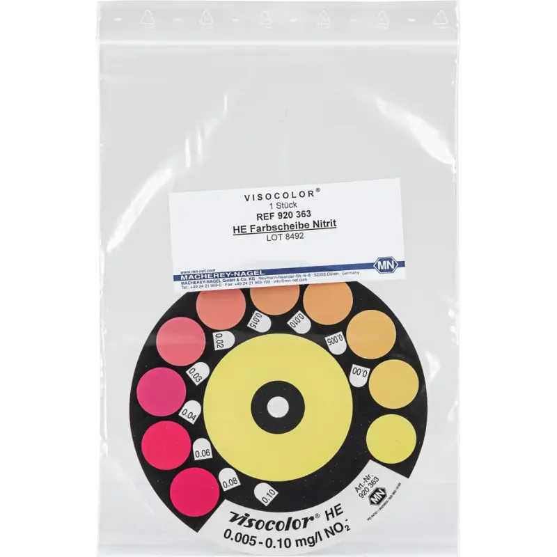 VISOCOLOR HE Colour comparison disk Nitrite suitable for cat. no. 920063