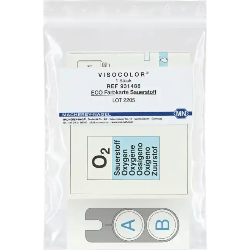 VISOCOLOR ECO Colour comparison disk Oxygen suitable for cat. no. 931088