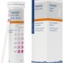 QUANTOFIX Nitrate/Nitrite test strips 6 x 95 mm measuring range: 0-10-25-50-100-250-500 mg/L NO3- 0-1-5-10-20-40-80 mg/L NO2- sufficient for 100 determinations