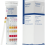 QUANTOFIX Nitrite/pH test strips 6 x 95 mm measuring range: 0-1-5-10-20-40-80 mg/L NO2- pH 6.0-6.4-6.7-7.0-7.3-7.6-7.9- 8.2-8.4-8.6-8.8-9.0-9.3-9.6 sufficient for 100 determinations