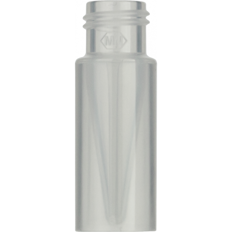 0.3 mL Polypropylene Screw Neck Vial N 9 outer diameter: 11.6 mm, outer height: 32 mm transparent, with inner cone pack of 100