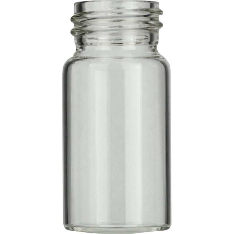 20 mL Screw Neck Vial N 24 outer diameter: 27.5 mm, outer height: 57 mm clear, flat bottom pack of 100