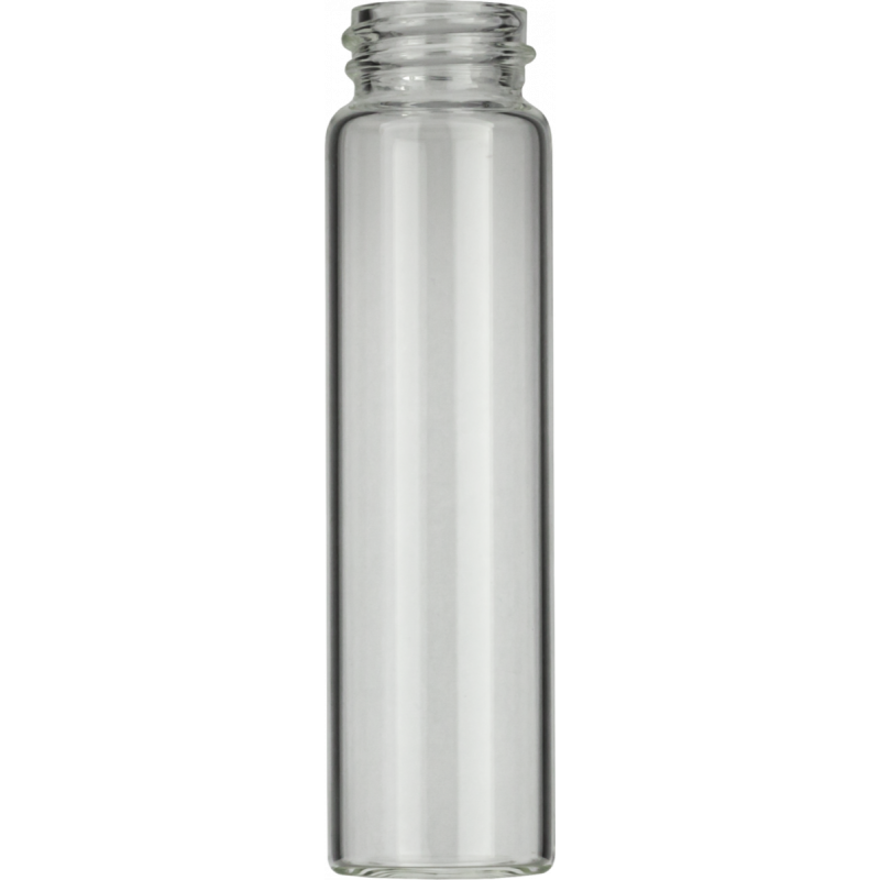 24 mL Screw Neck Vial N 20 outer diameter: 22.7 mm, outer height: 86 mm clear, flat bottom pack of 100