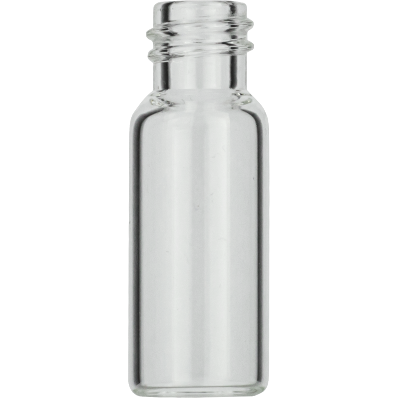 1.5 mL Screw Neck Vial N 8 outer diameter: 11.6 mm, outer height: 32 mm clear, flat bottom, small opening pack of 100