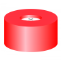 N 11 PE snap ring cap, red, center hole Silicone white/PTFE blue, cross-slit Hardness: 55° shore A Thickness: 1.0 mm pack of 100