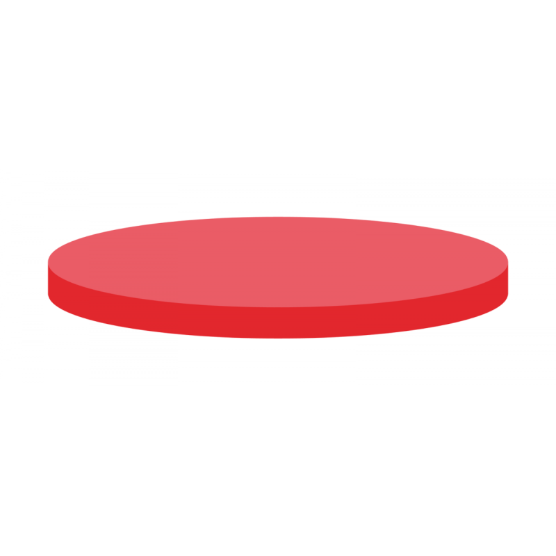 N 19 Septa, Natural Rubber red-orange/TEF colorless Hardness: 45° shore A Thickness: 1.3 mm pack of 100