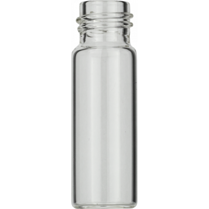 4 mL Screw Neck Vial N 13 outer diameter: 14.75 mm, outer height: 45 mm clear, flat bottom pack of 100