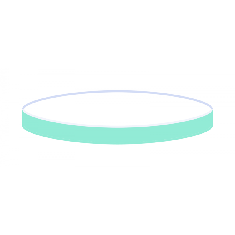 N 17 septa Silicone blue transparent/PTFE white Hardness: 45° shore A Thickness: 1.5 mm pack of 100