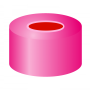 N 11 Aluminium crimp cap, red, center hole PTFE red/Silicone white/PTFE red Hardness: 50° shore A Thickness: 1.0 mm pack of 100