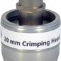 Crimping head for 20 mm Crimp Caps (for electronic high power crimping tool 735700) pack of 1