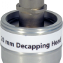 Decapping head for 20 mm Crimp Caps (for electronic high power crimping tool 735700) pack of 1