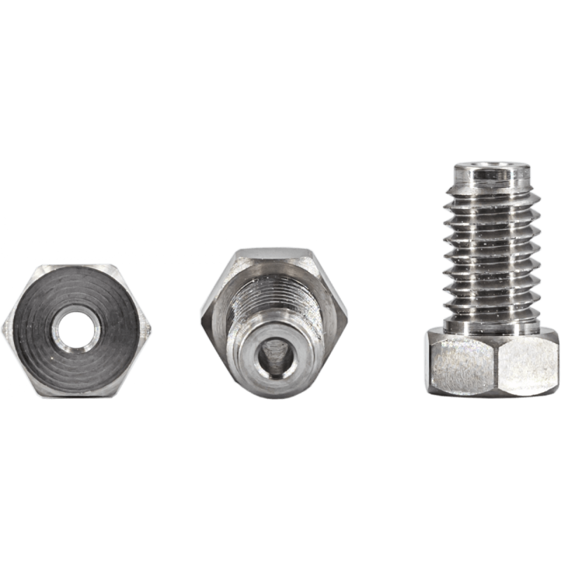 Nut 1/16" with bore suitable for 1/16" capillary tube pack of 5