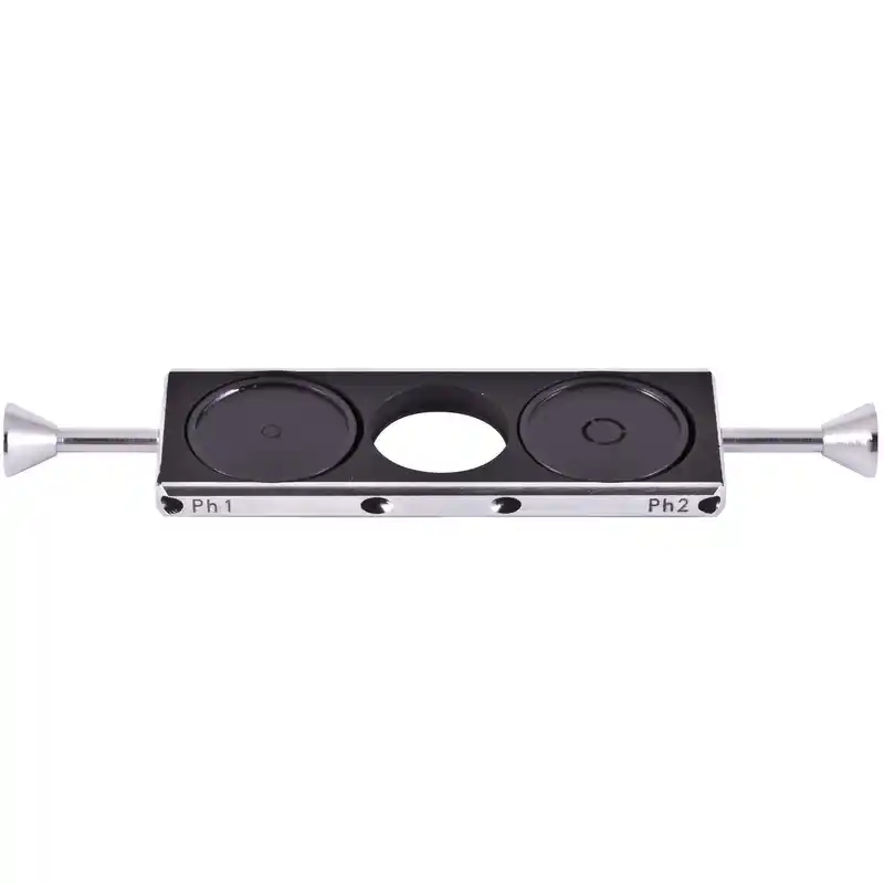 Motic phase shifter 3-fold; for Ph1 Ph2 and for bright field