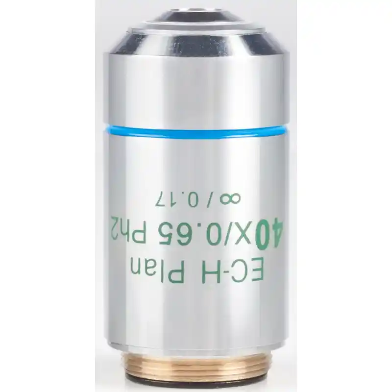 Motic Objective 40X / 0.65, wd 0.5mm, CCIS, EC-H PLPH, e-plan, pos. phase, infinity, S