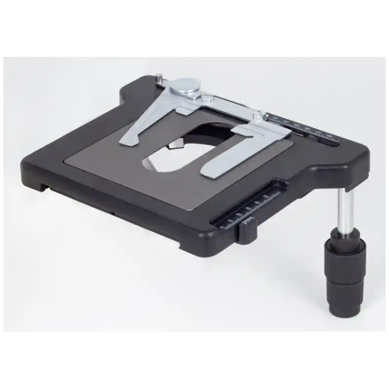 Motic Cross table, w/o rack, ceramic insert, 2 preparations, right or left operation (BA410E)