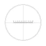 Motic Micrometer scale plate Reticle with 100/10mm , crosshair, Ø19mm (RedLine100)