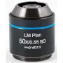 Motic Objective LM BD PL, CCIS, LM, plan, achro, BD, 50x/0.55, w.d.7.2mm (AE2000 MET)