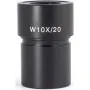 Motic WF10X/20mm microscope protractor eyepiece, 360°, gradation 1°, reticule (SMZ-140)
