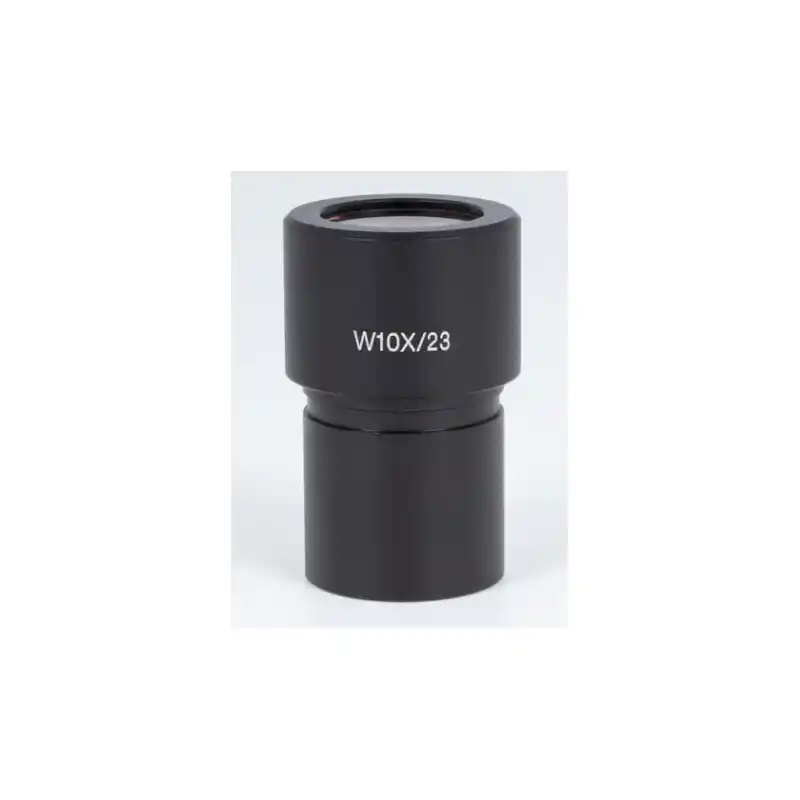 Motic WF10X/23mm measuring eyepiece, scale (14mm in 140 divisions) and cross hairs
