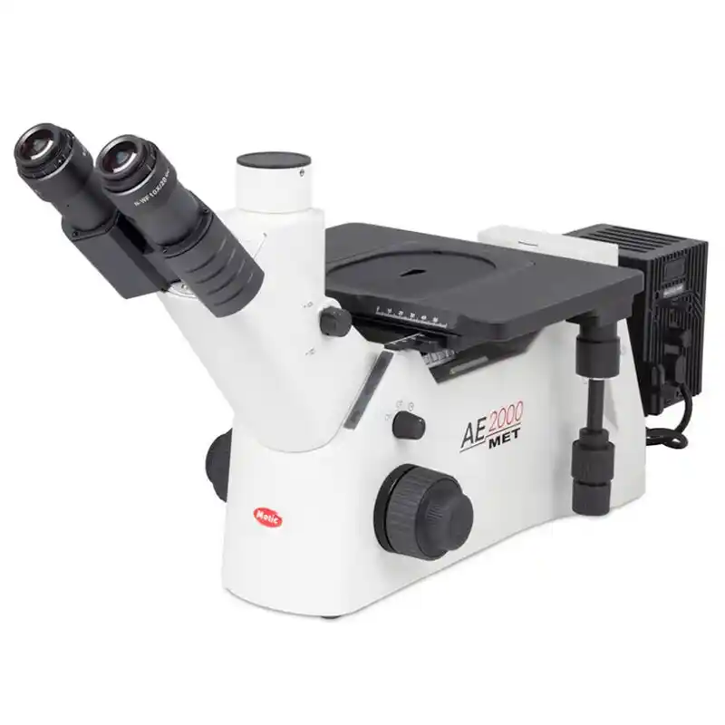 Motic Inverted microscope AE2000 MET trino, infinity, Hal. 100W, (Objectives not included)