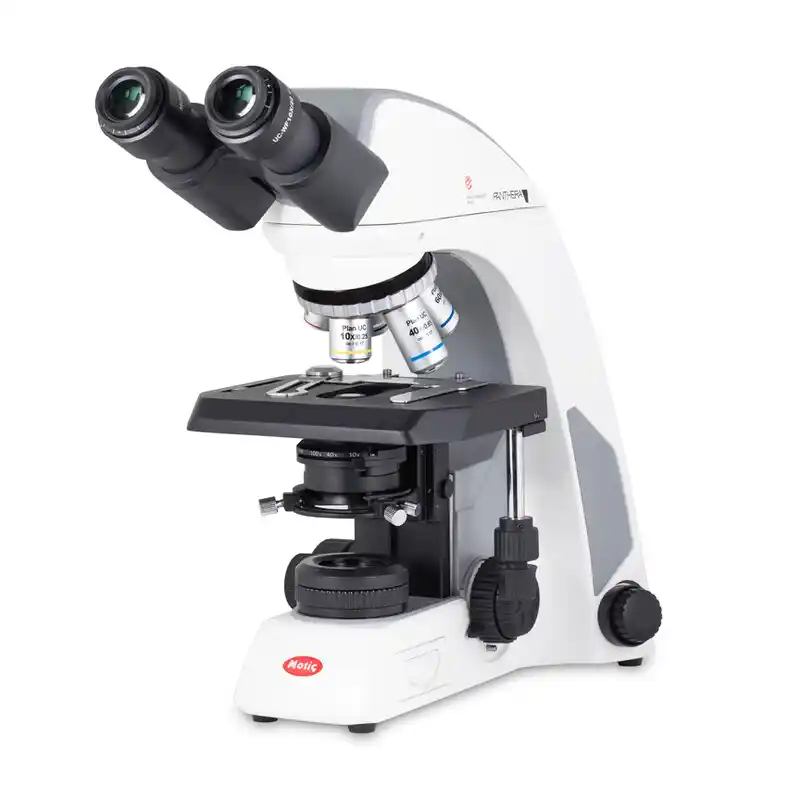 Motic Microscope Panthera C2, bino, infinity, plan, achromatic, 40x-1000x, Halogen/LED