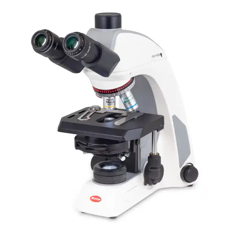 Motic Microscope Panthera C2, Phase package, trino, infinity, plan, achromatic, 40x-400x, Halogen/LED